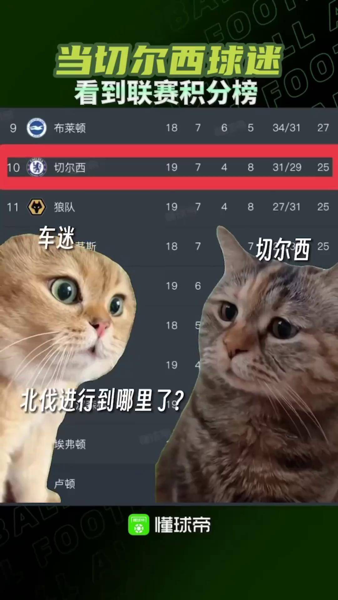 切尔西一役一胜，积分榜上甩开对手