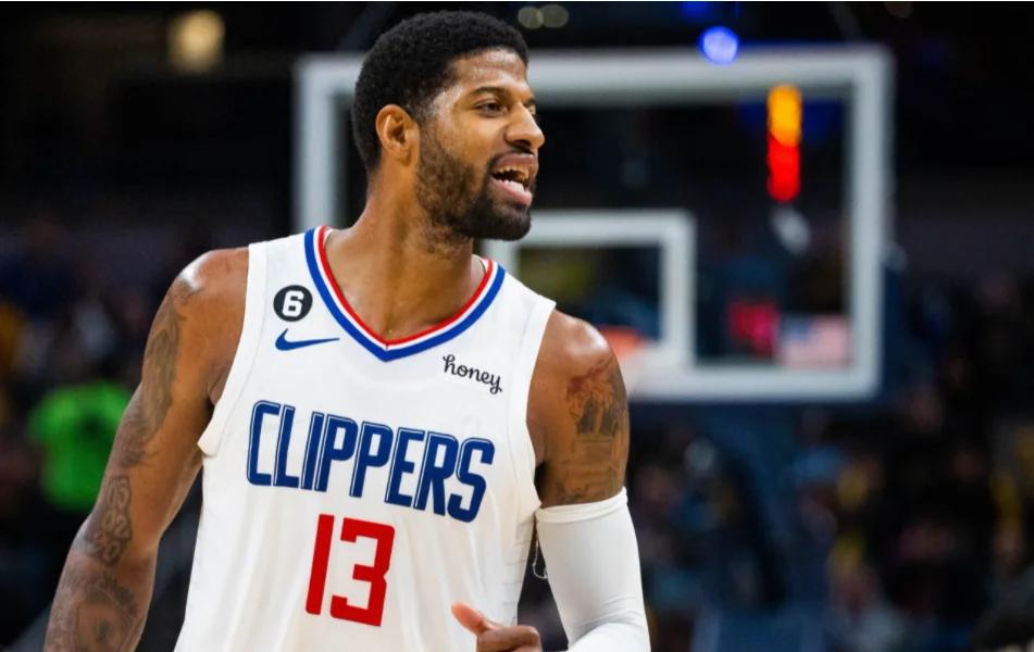 包含快船击败爵士，乔治砍下38分的词条